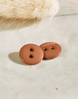Atelier Brunette - Classic Shine Buttons - Pecan Pie