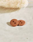 Atelier Brunette - Classic Shine Buttons - Pecan Pie