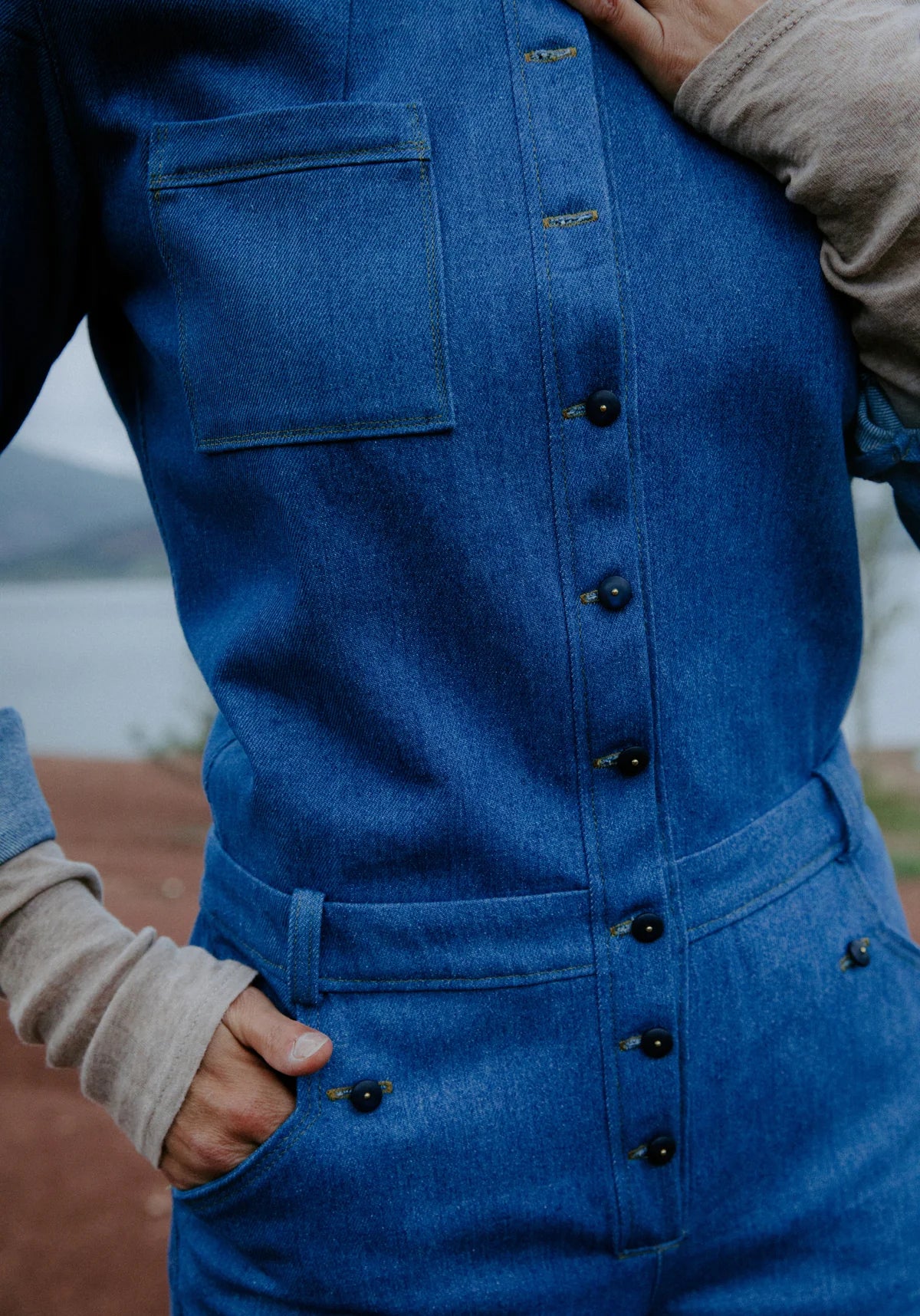 Vipère Jumpsuit Dress - Sewing Pattern | Maison Fauve