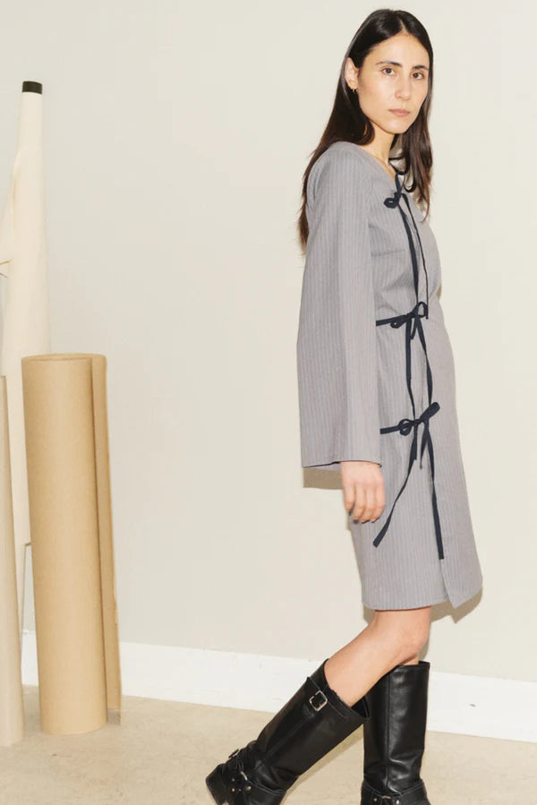 PDF Pattern - Crossover Dress x Cone Sleeves | Puff and Pencil