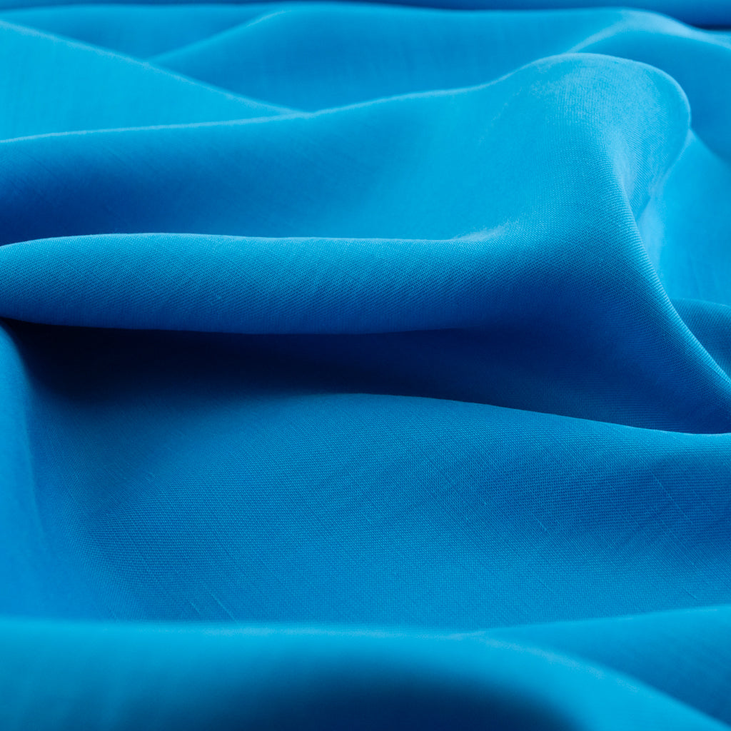 Cupro Linen Tencel - Azure