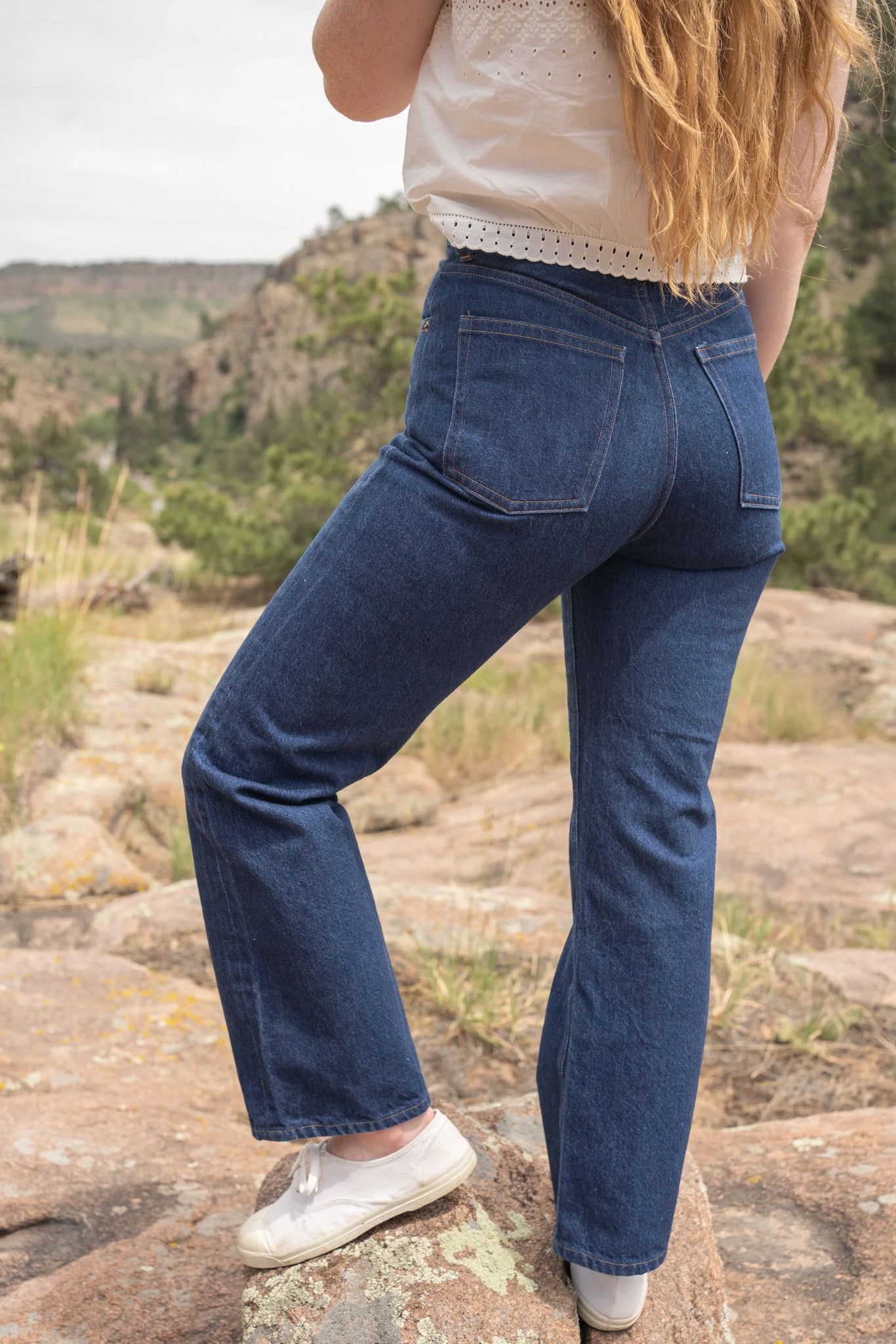 PDF Pattern - Helene Selvedge Jeans | Anna Allen Clothing