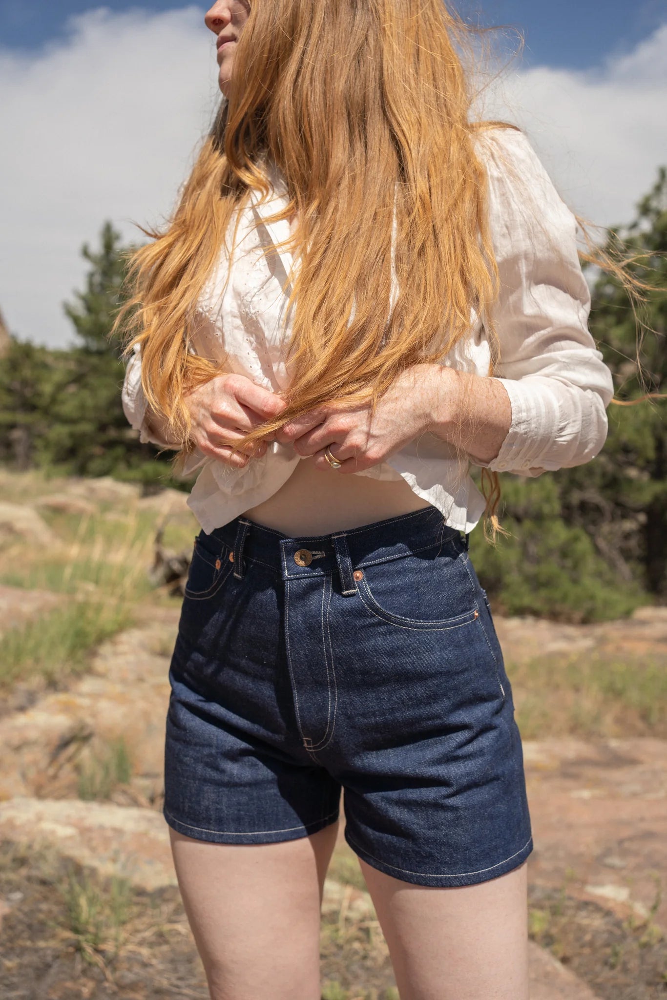 PDF Pattern - Helene Selvedge Jeans | Anna Allen Clothing