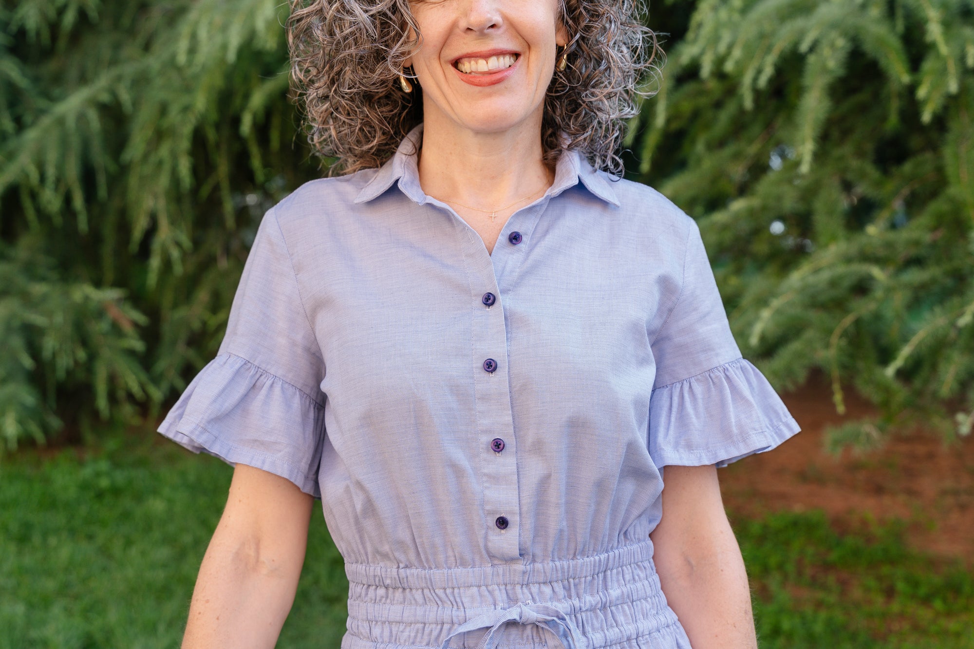 PDF Pattern - Tomigaya Shirt Dress | Liesl + Co