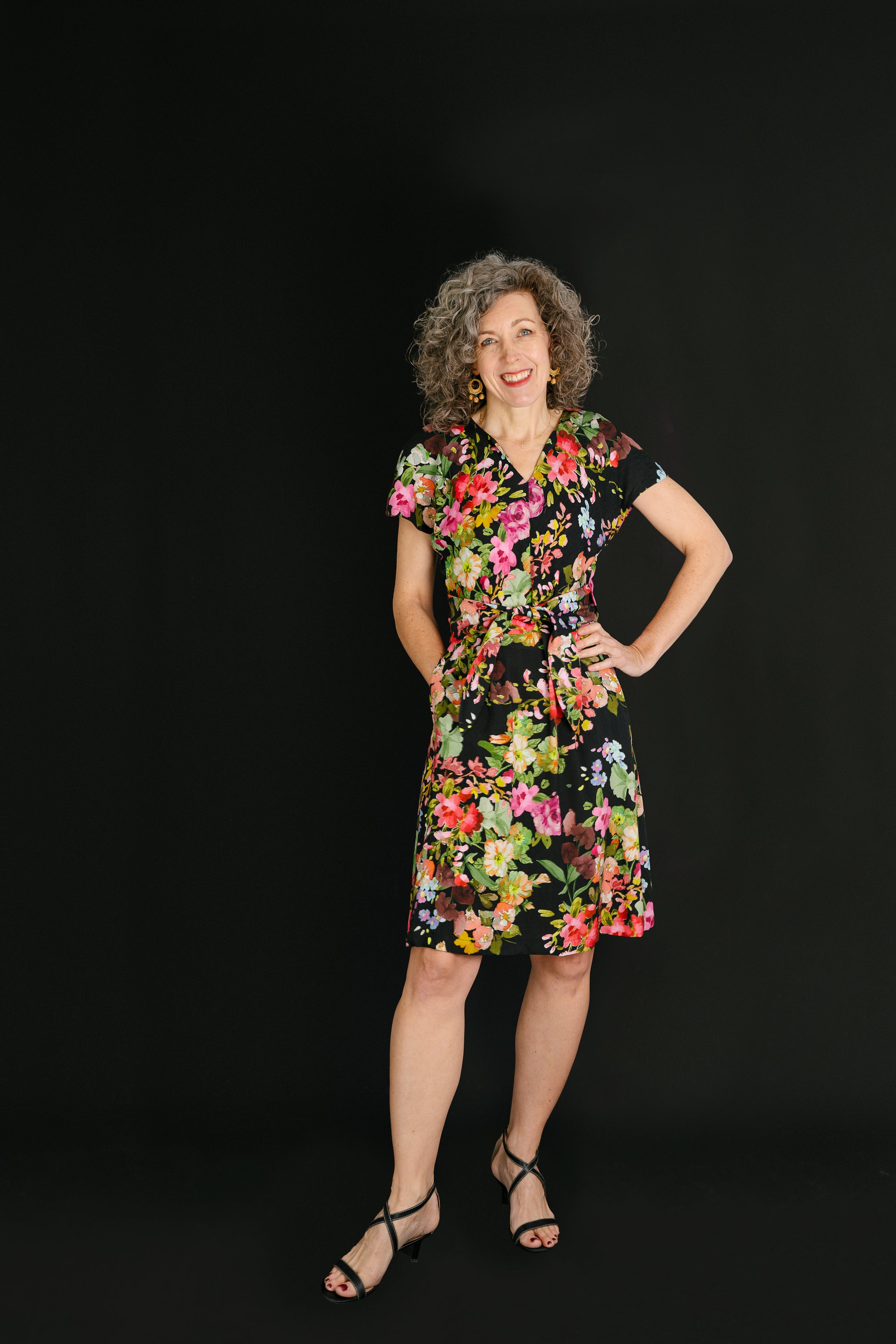 PDF Pattern - Chacarita Wrap Dress | Liesl + Co