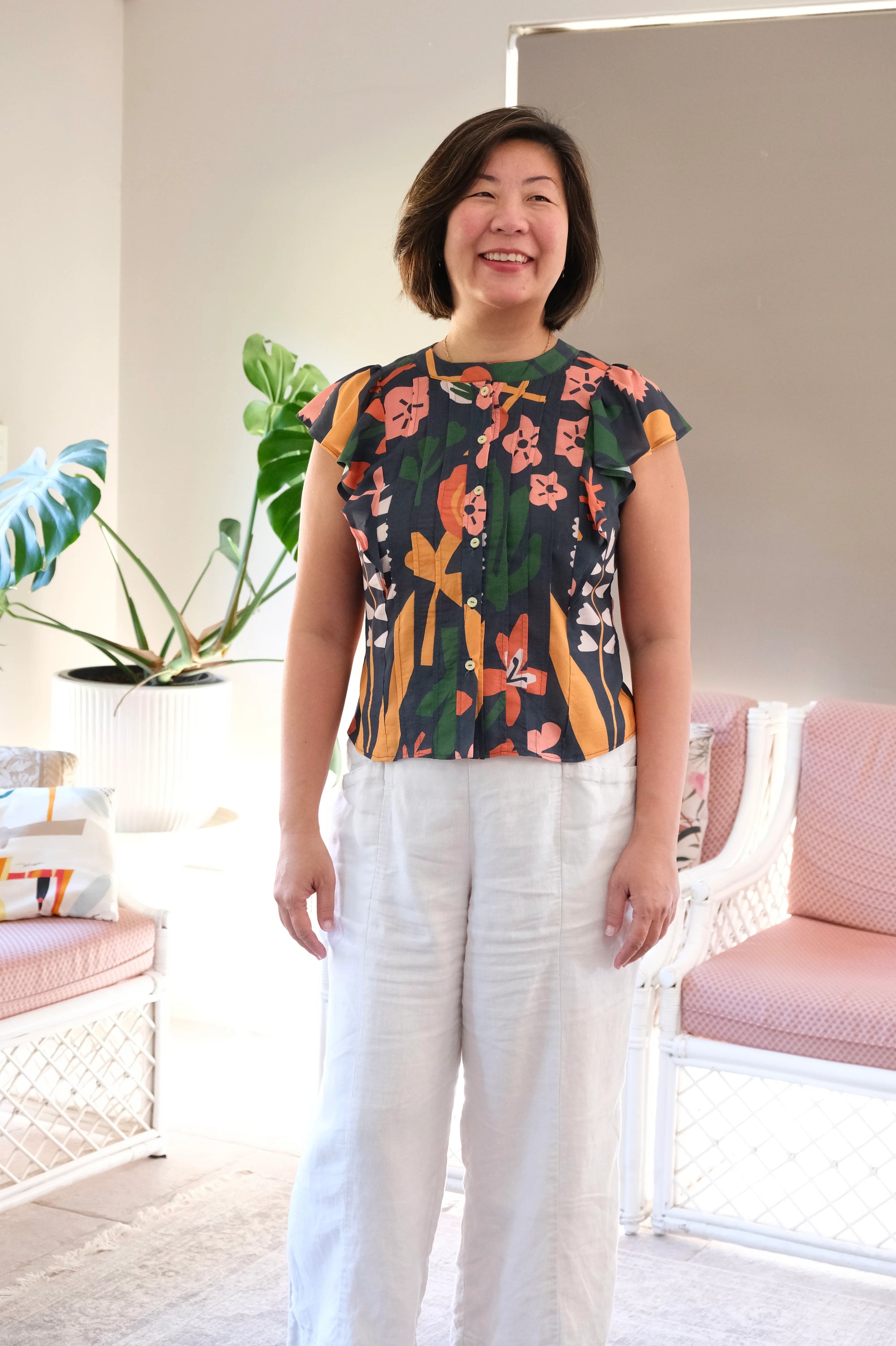 Myriam Van Neste - Cotton Lawn - Pressed Florals