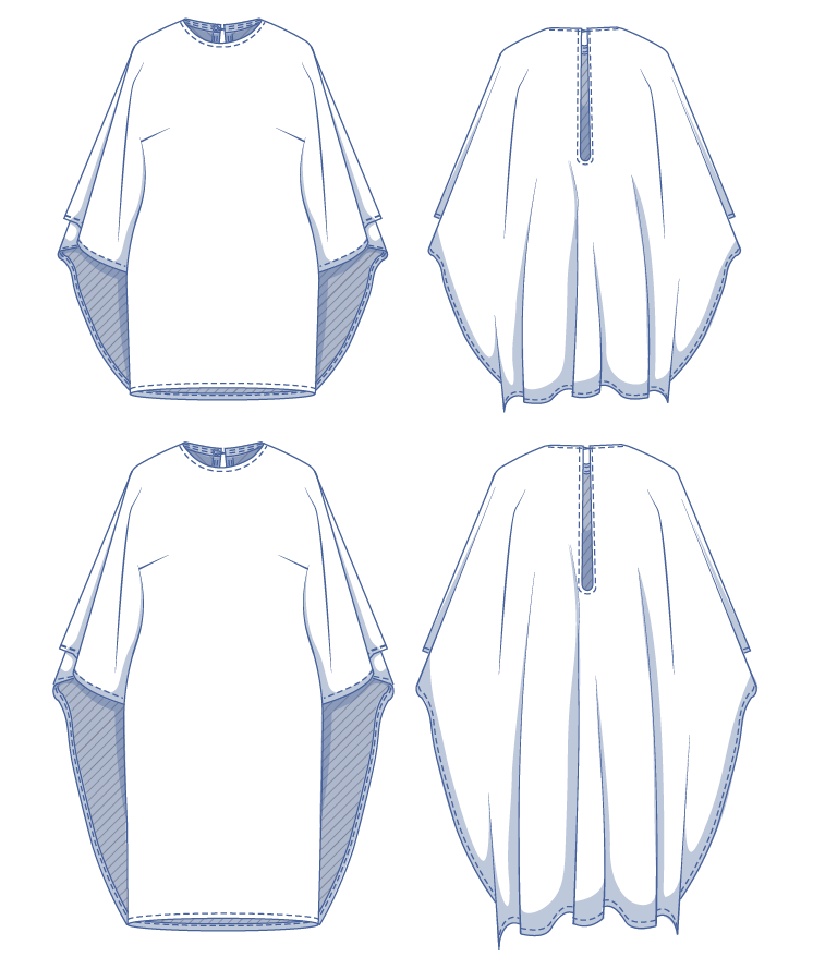 PDF Pattern - Dallas Dress | Fibre Mood