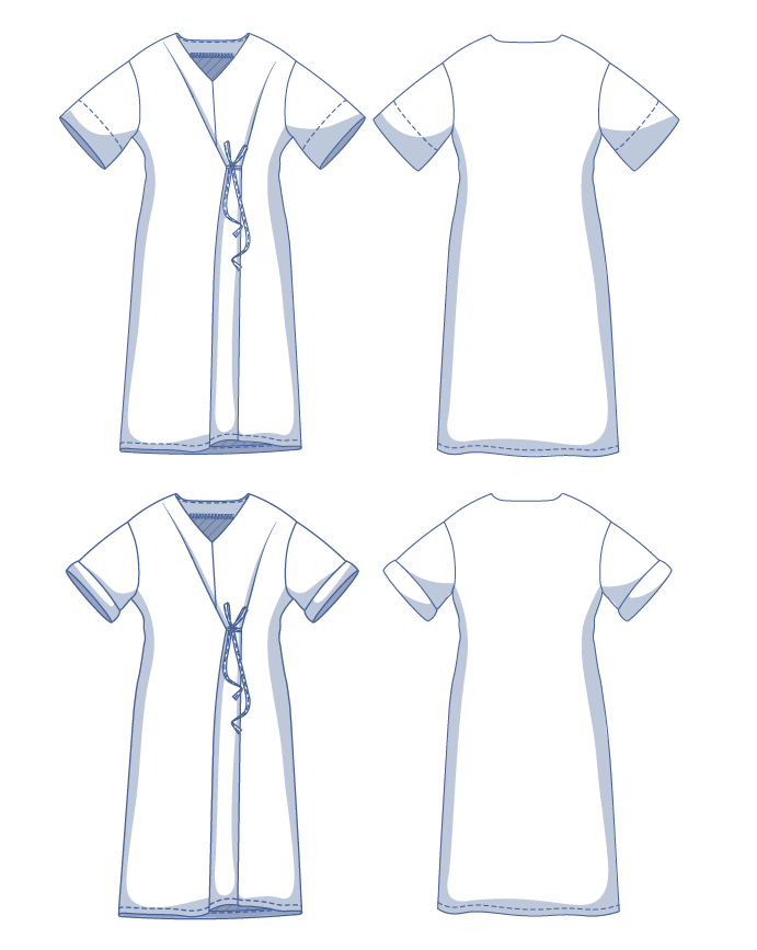 PDF Pattern - Florrie Dress | Fibre Mood