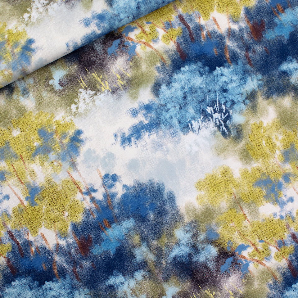 See You At Six - Dreamy Forest - Cotton Canvas Gabardine Twill
