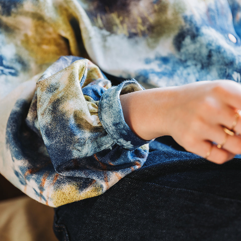 See You At Six - Dreamy Forest - Linen Viscose Blend