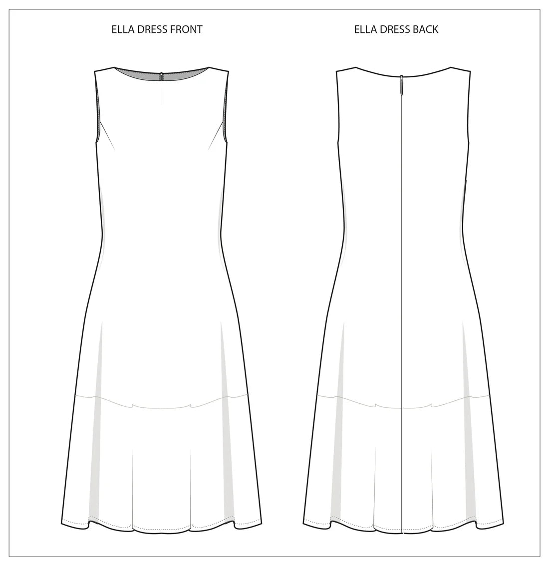 PDF Pattern - Ella Dress | Pattern Scout
