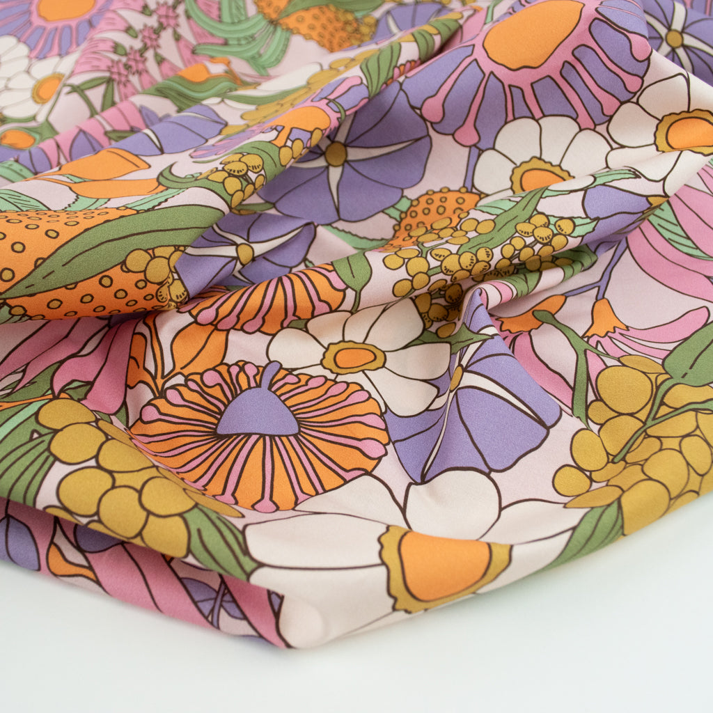 Ellie Whittaker - Organic Cotton Lawn - Sweetpea