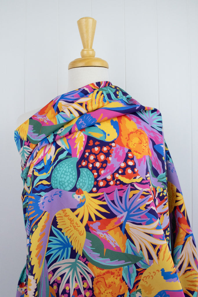 Ellie Whittaker - Organic Cotton Lawn - Jungle Fever