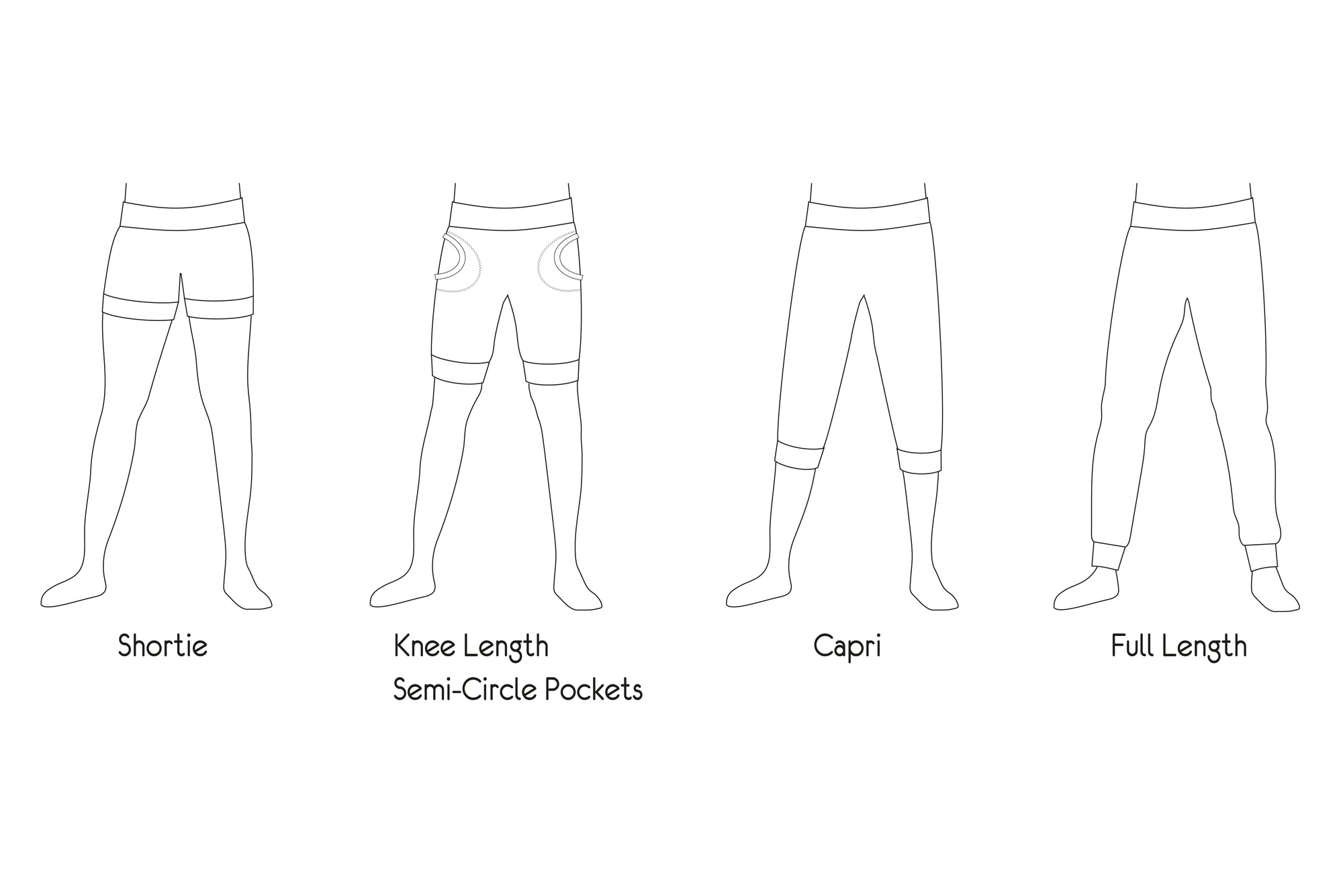 PDF Pattern - Four Seasons Joggers - Female/Curve Fit | Waves & Wild