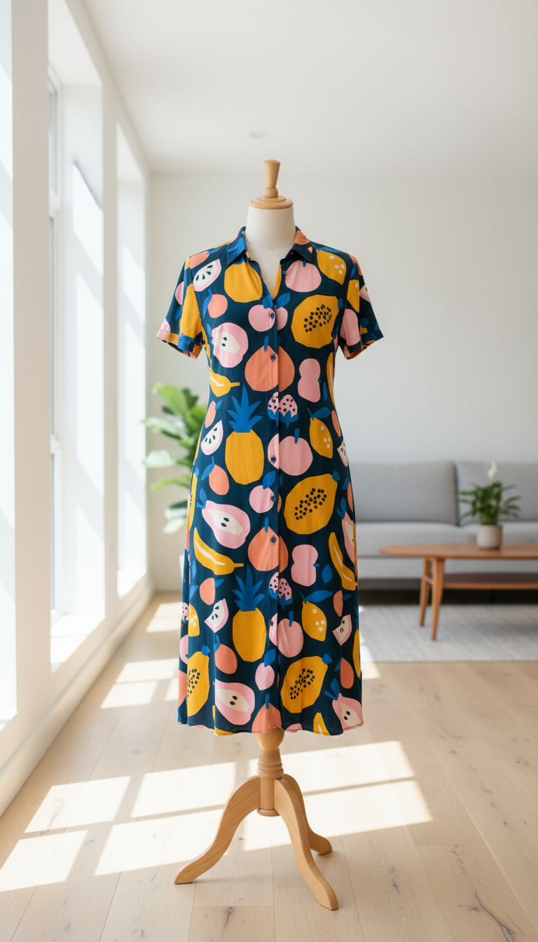 Myriam Van Neste - Cotton Lawn - Fruit Bowl