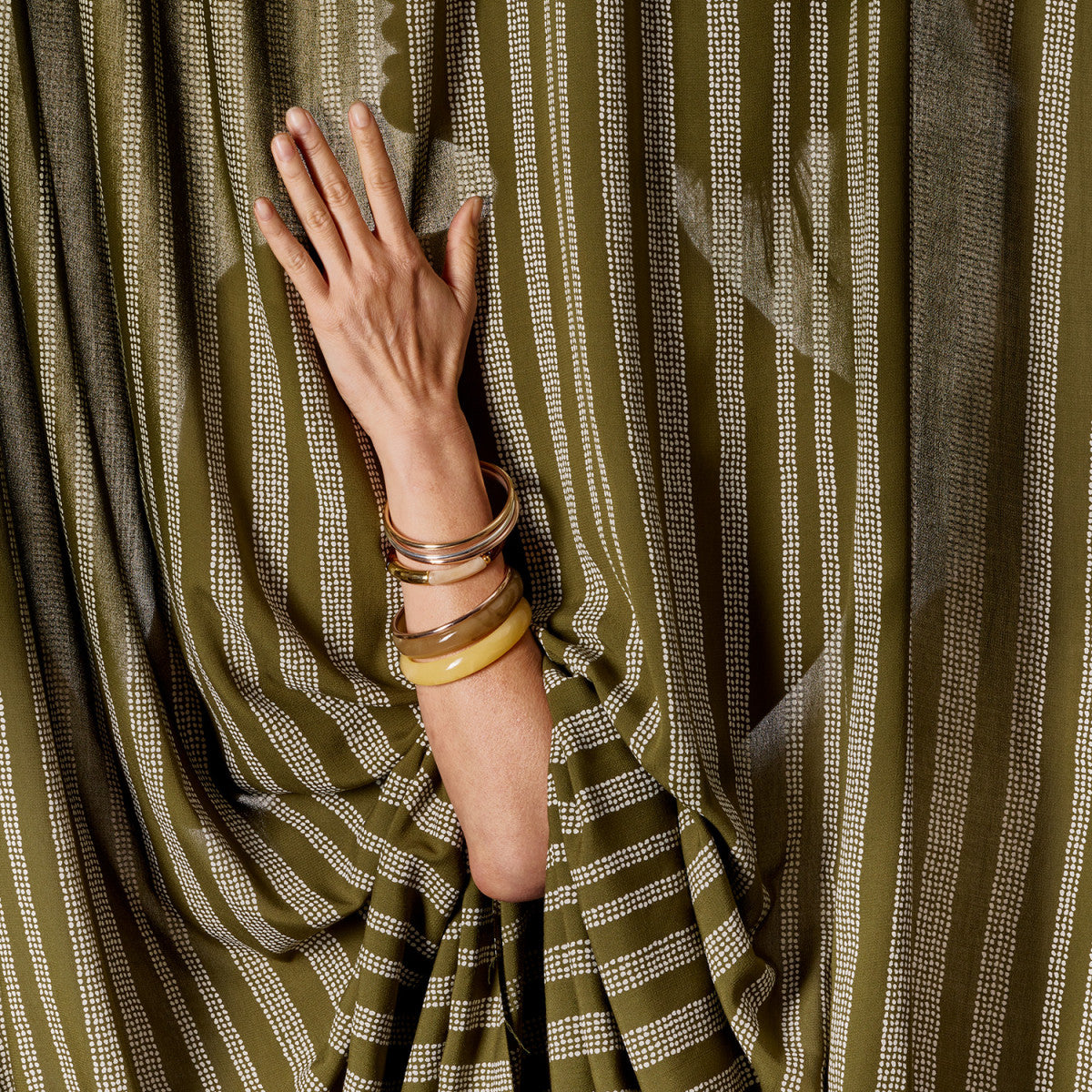Atelier Brunette - Gaïa - Ivy Green - Kelsey Viscose Crepe