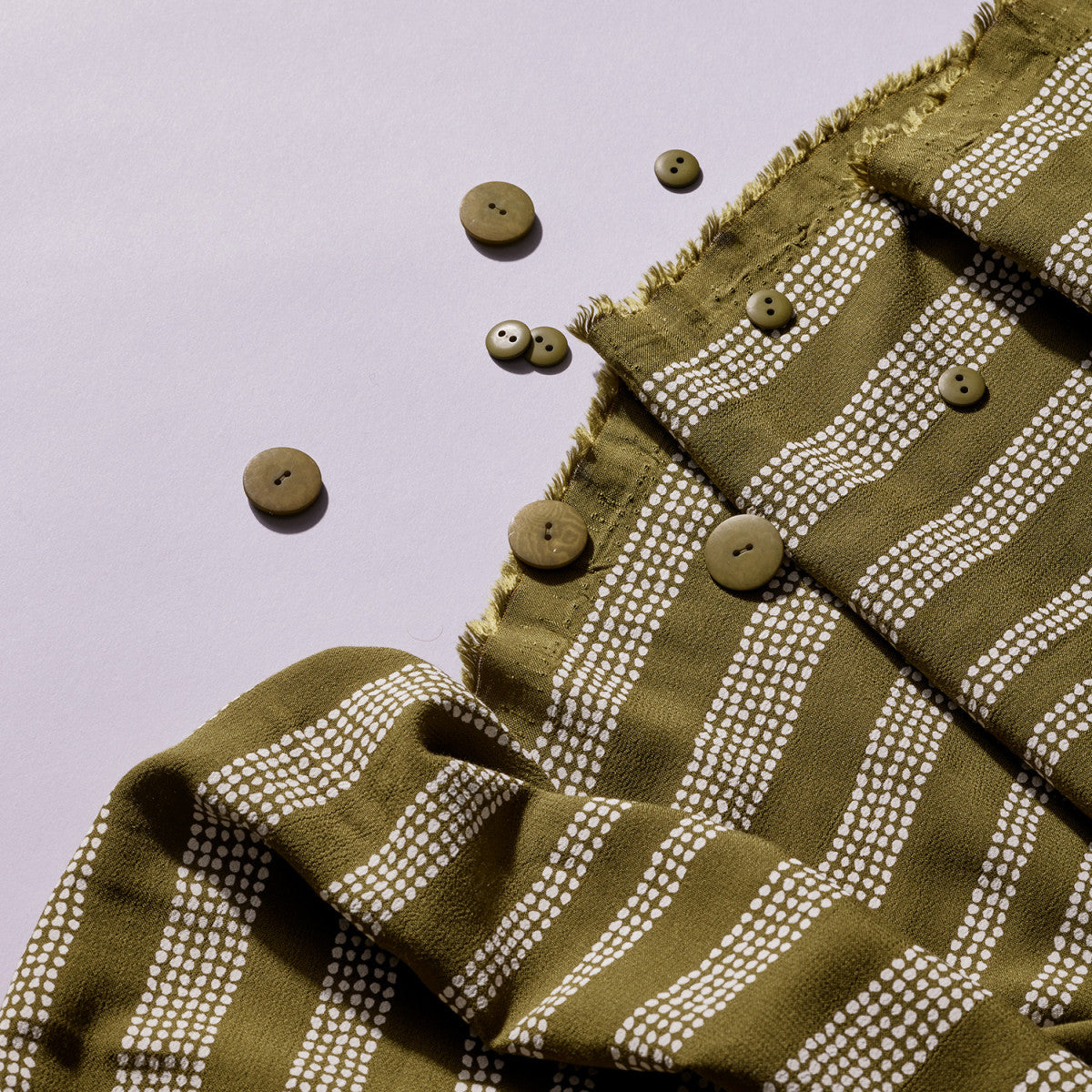 Atelier Brunette - Gaïa - Ivy Green - Kelsey Viscose Crepe