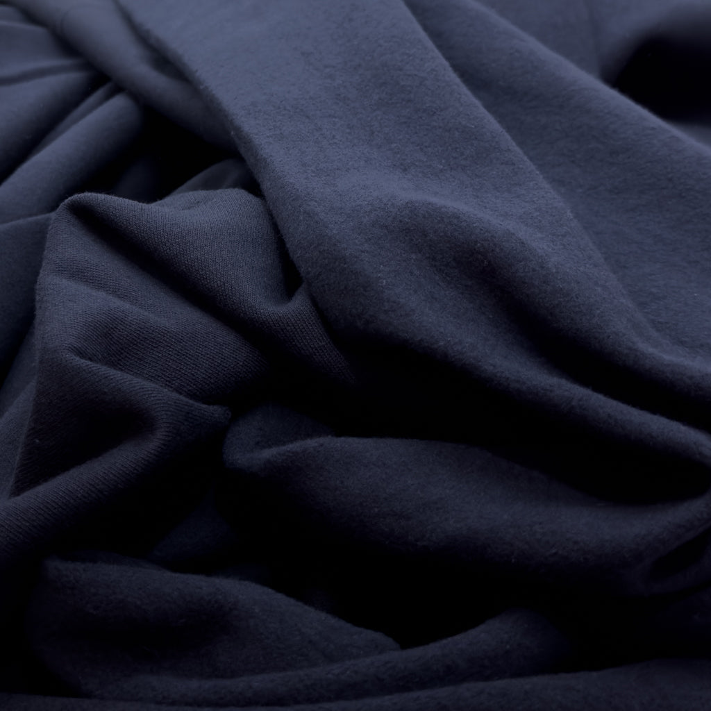 Good Earth Cotton® - Heavy Brushed Sweater Knit - Indigo Blue