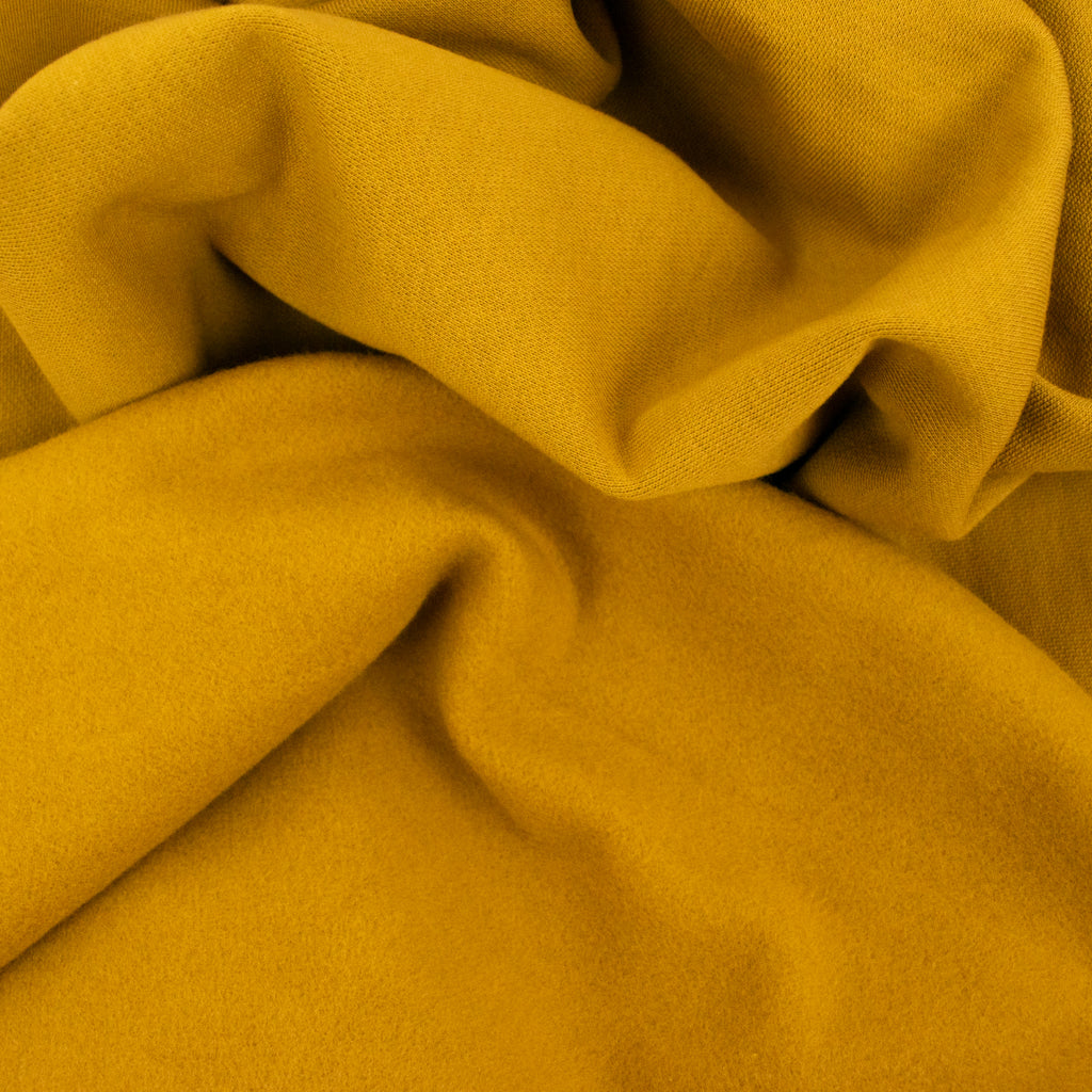 Good Earth Cotton® - Heavy Brushed Sweater Knit - Ochre