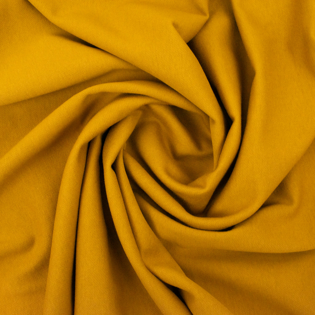 Good Earth Cotton® - Heavy Brushed Sweater Knit - Ochre