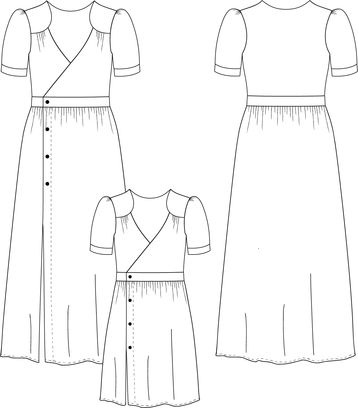 PDF Pattern - Garance dress | Cha' Coud