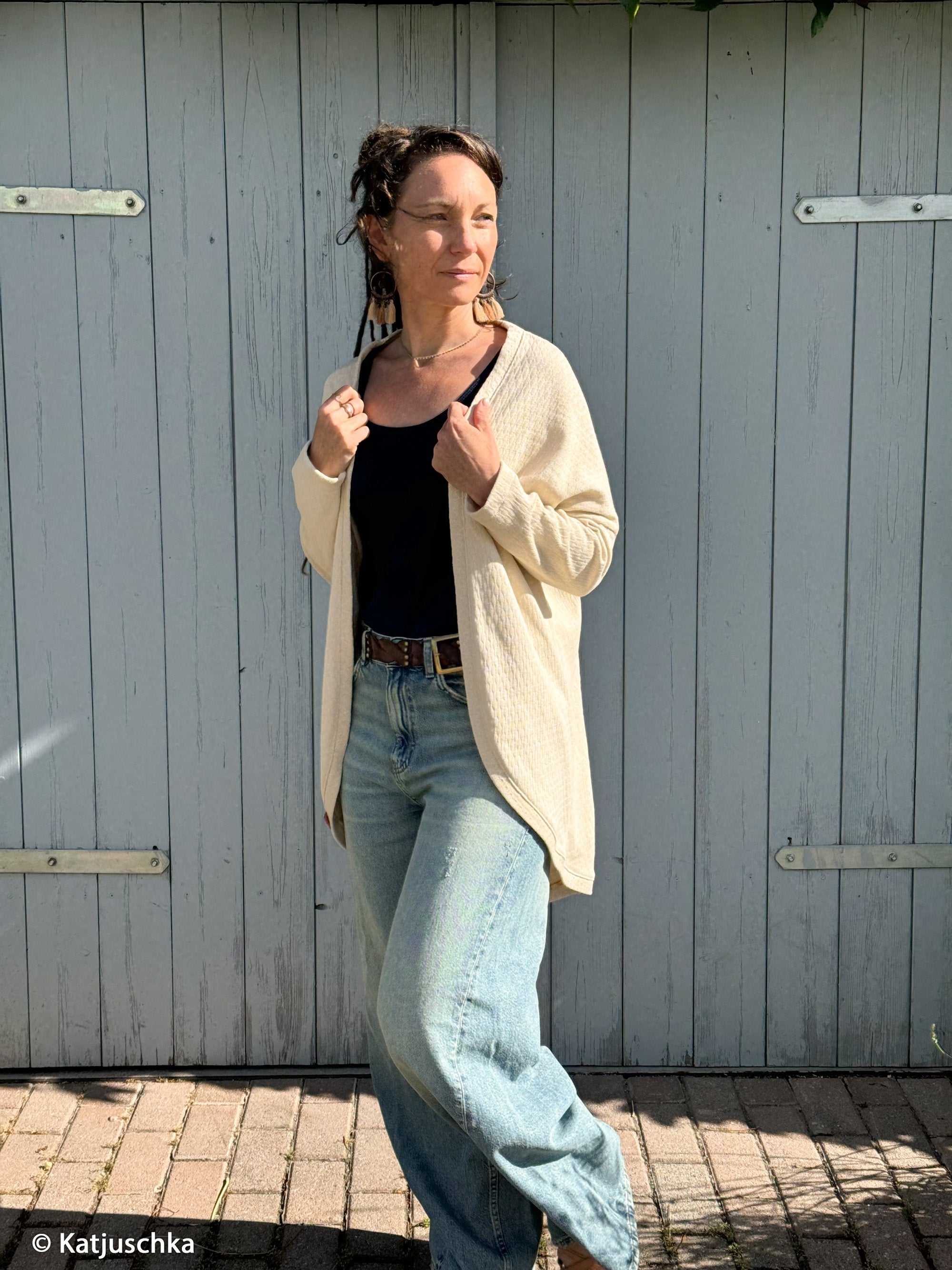 Cardigan Knit - Tangerine