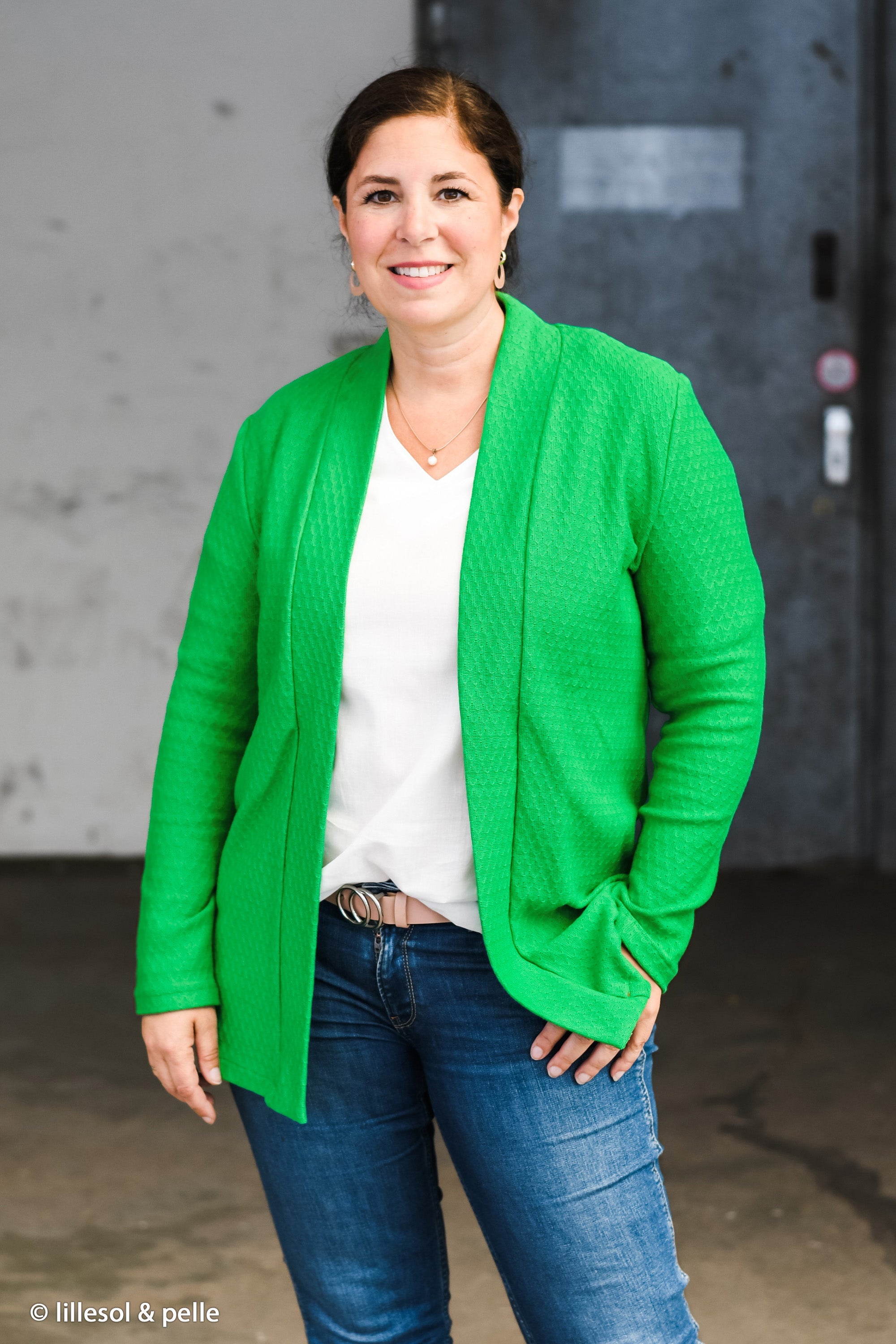 Cardigan Knit - Tangerine