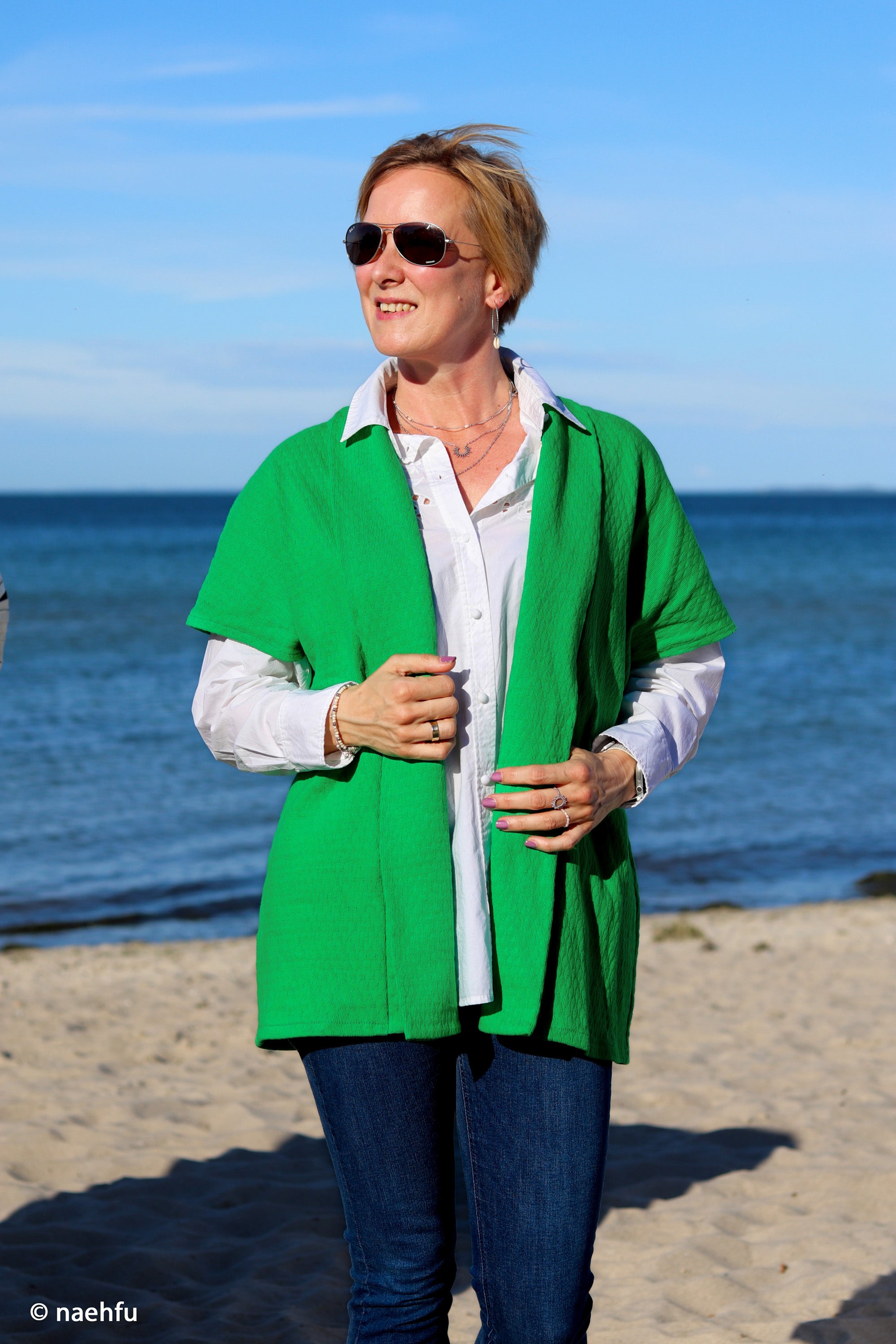 Cardigan Knit - Tangerine