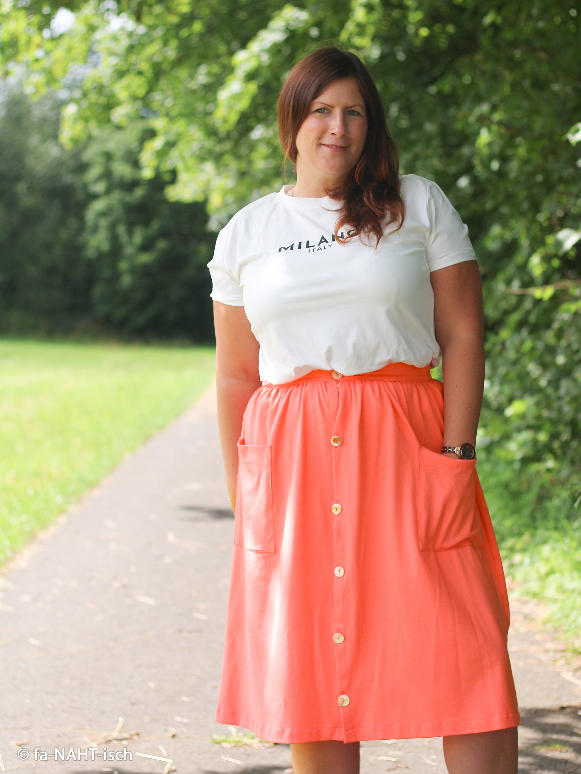 Piqué Cotton Jersey - Berry