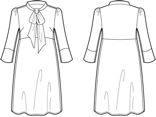 PDF Pattern - Hazel Dress | Victory Patterns