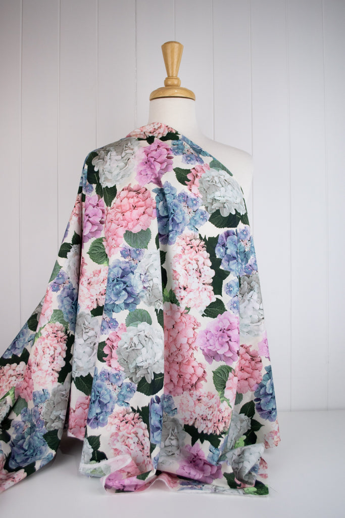 Lady McElroy - Cotton Lawn - Hydrangea Story - White