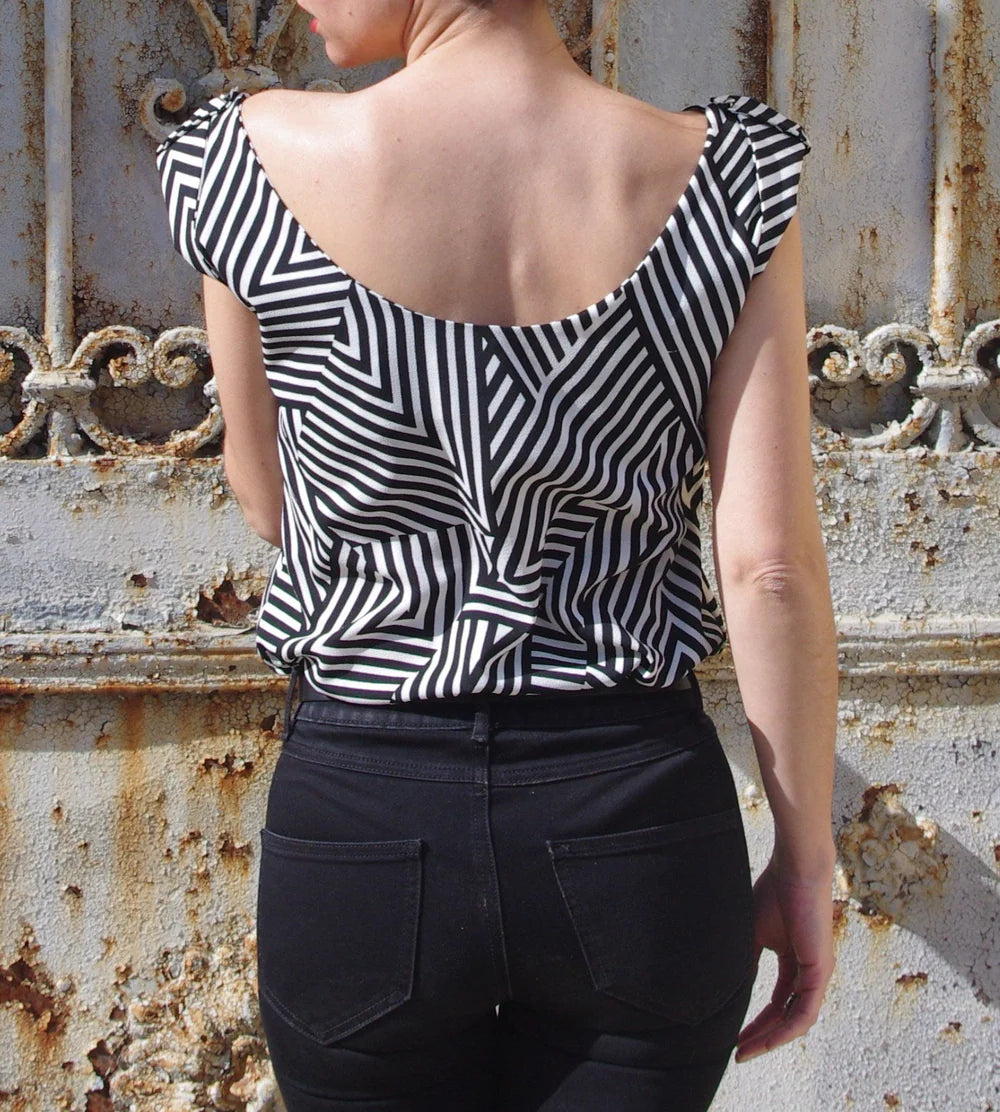 Sirocco Top - Sewing Pattern | Maison Fauve