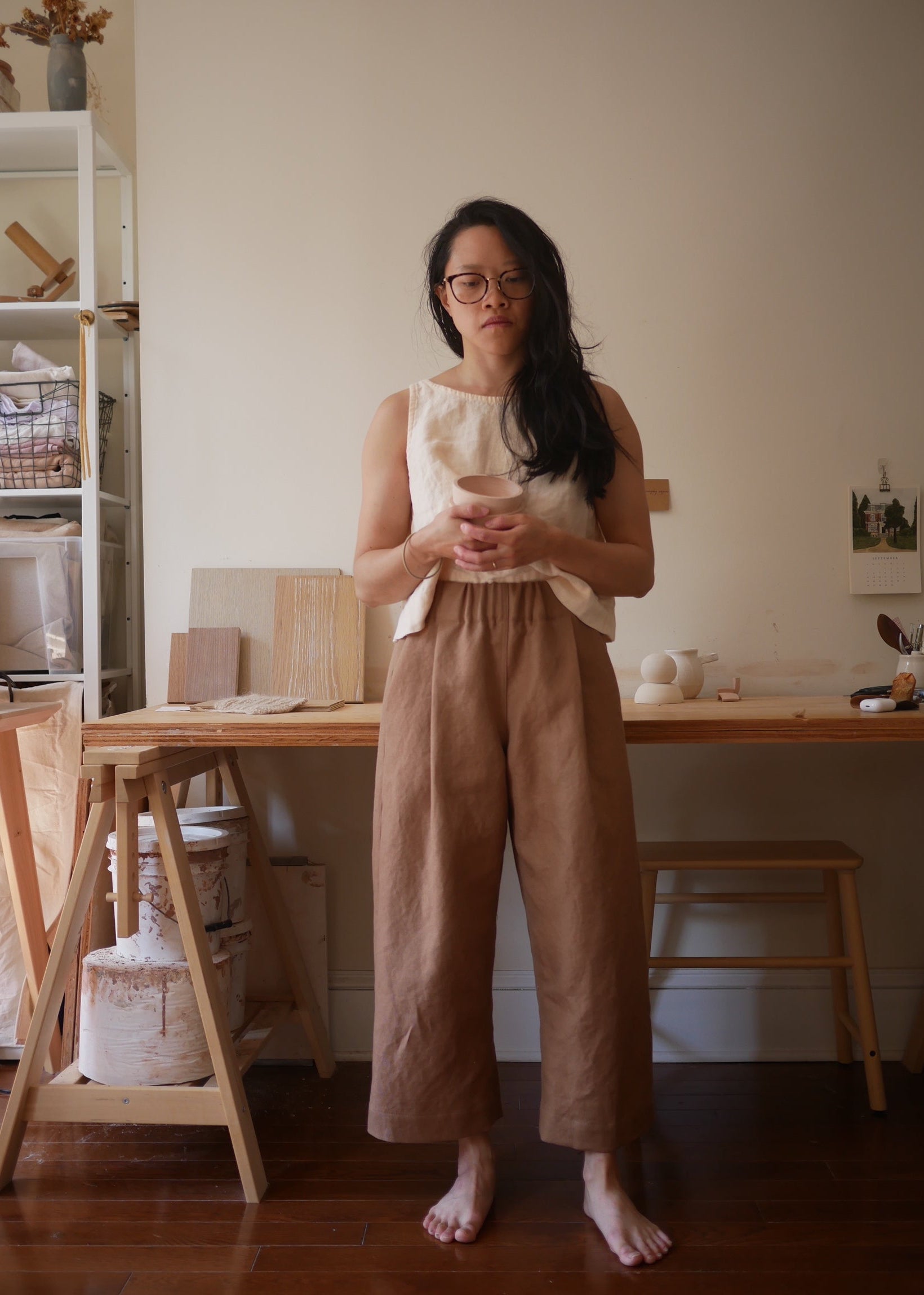 PDF Pattern - Bisque Trousers | Vivian Shao Chen