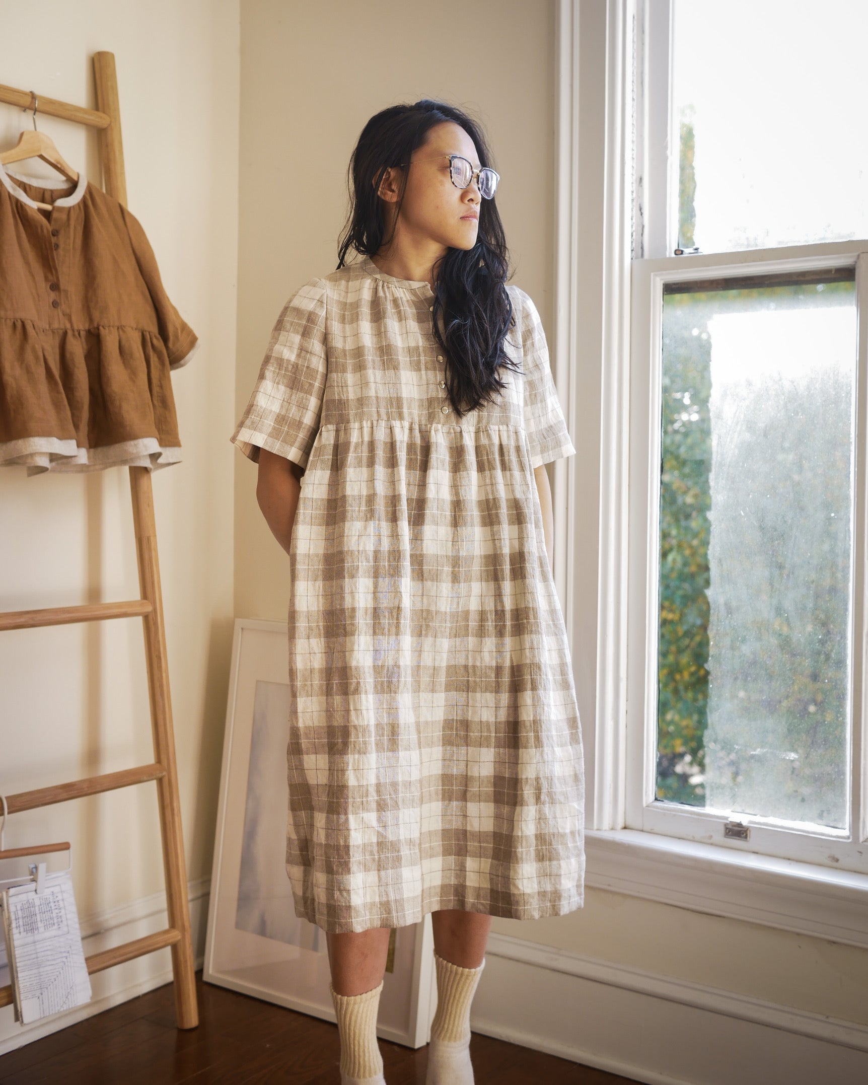 PDF Pattern - Orchard Dress Sleeve Expansion | Vivian Shao Chen