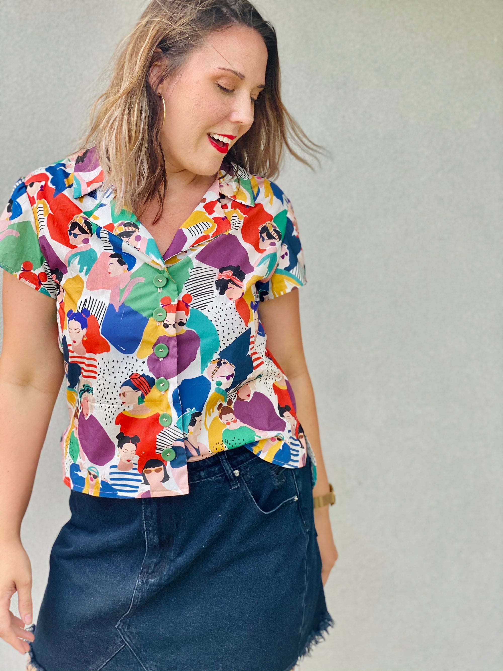 PDF Pattern - Sydni Shirtdress | Sew To Grow