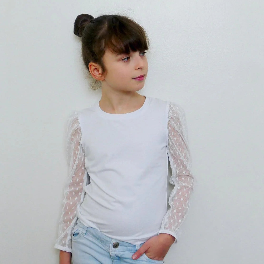 Lobelia Tee Shirt - Kids - Sewing Pattern | Ikatee