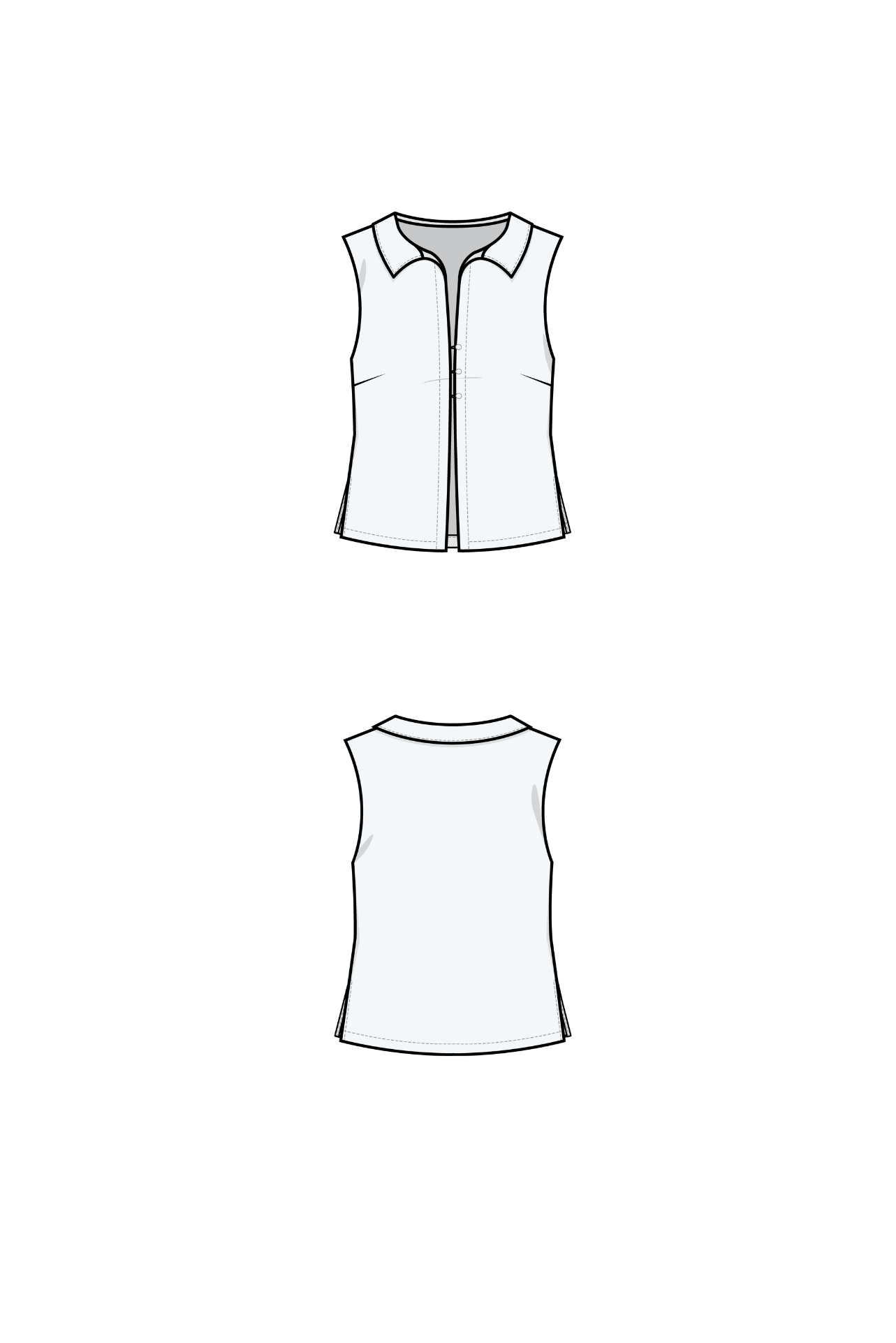 PDF Pattern - Collared blouse | Puff and Pencil