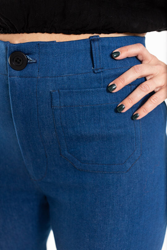 Isle Jeans - Sewing Pattern | Chalk and Notch Patterns