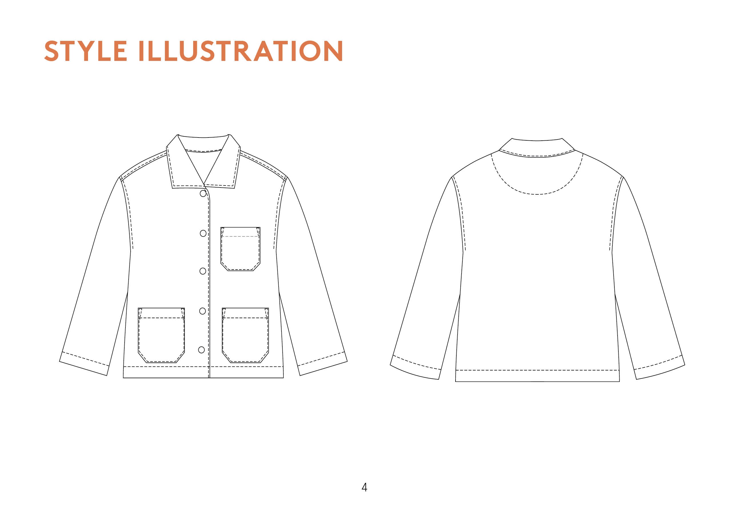 Painter Jacket - Sewing Pattern | Wardrobe By Me