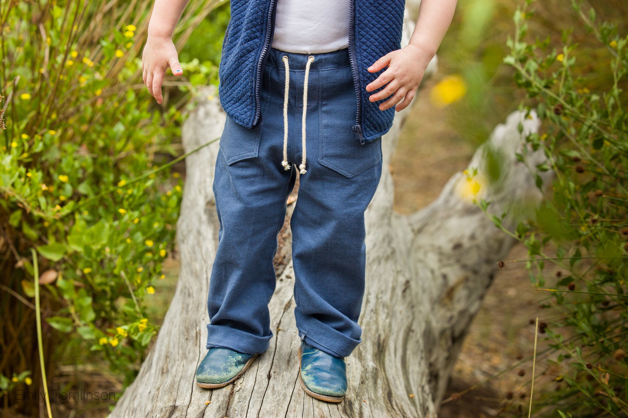 PDF Pattern - High Tide Trousers - Child | Waves & Wild