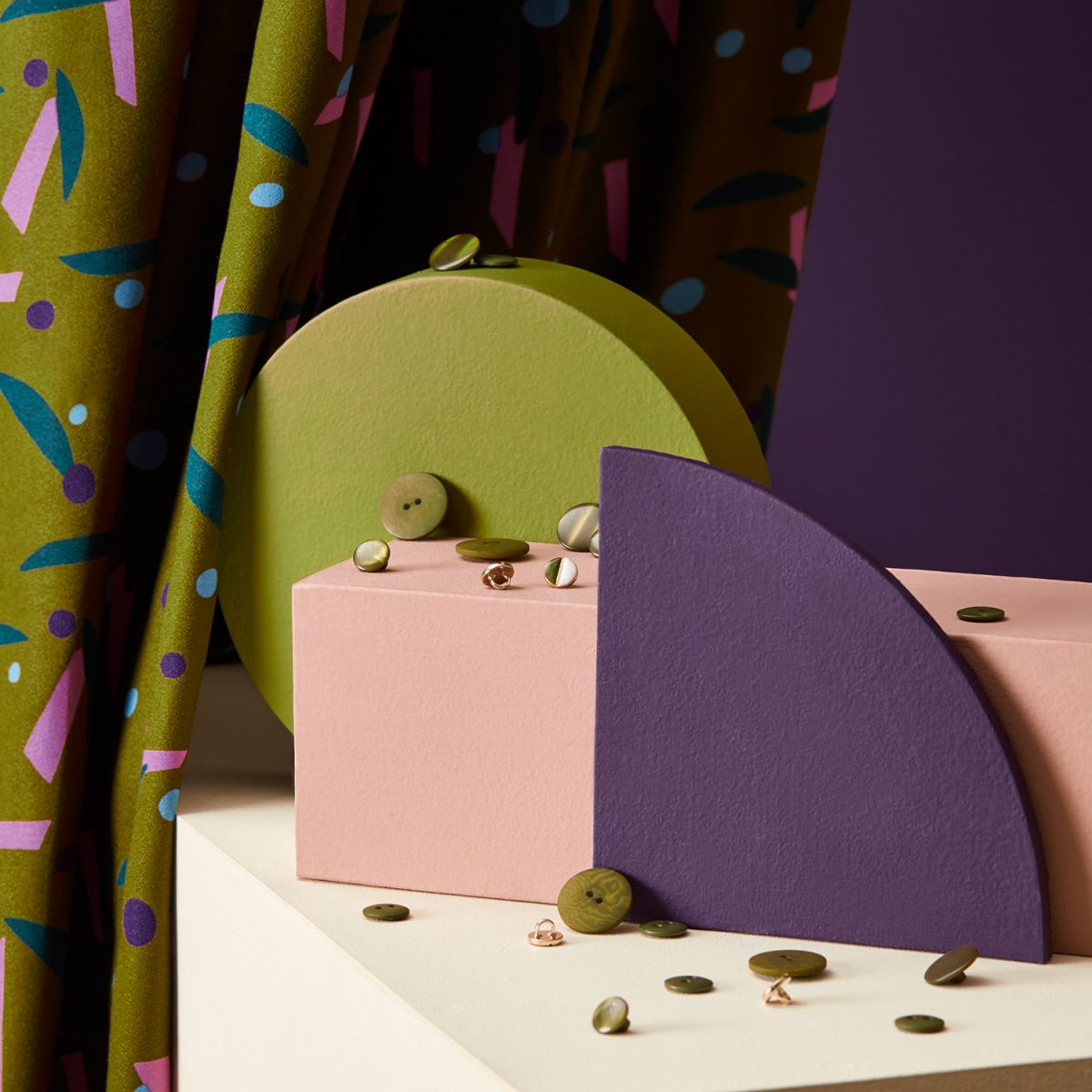 Atelier Brunette - Java Ivy Green - Viscose Crepe
