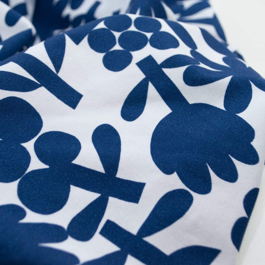 Jennifer Bouron - Cotton Jersey - Messy Flowers