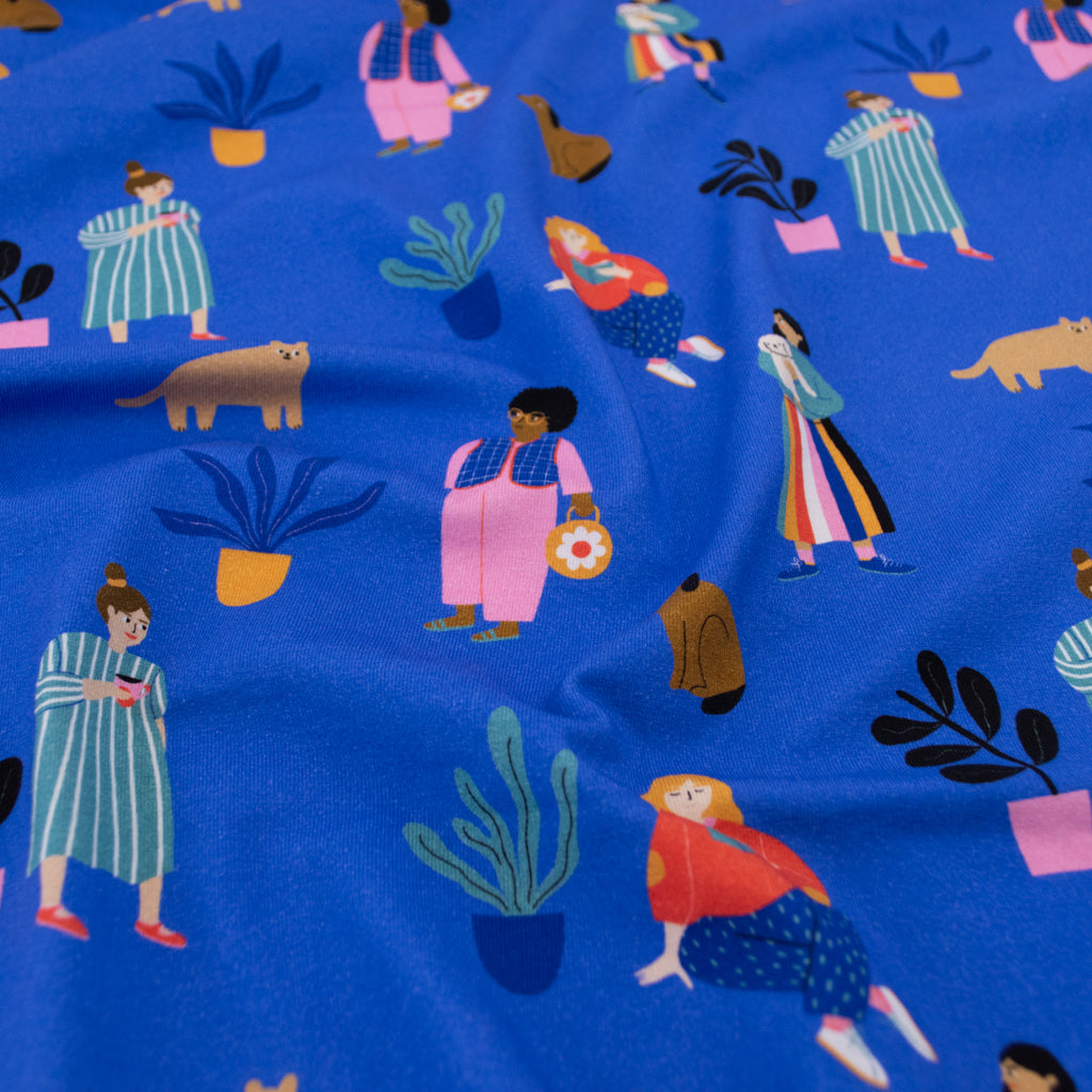 Jennifer Bouron - Cotton Jersey - Cat People