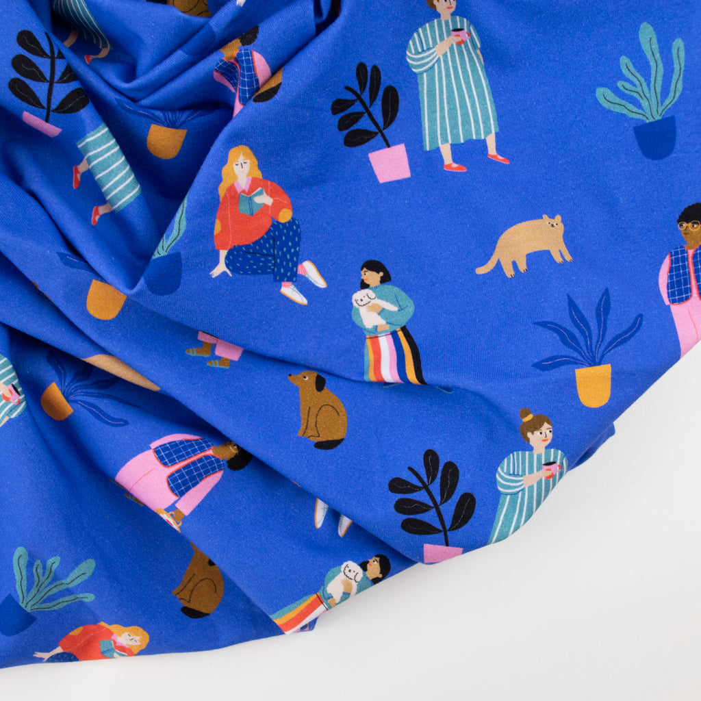 Jennifer Bouron - Cotton Jersey - Cat People