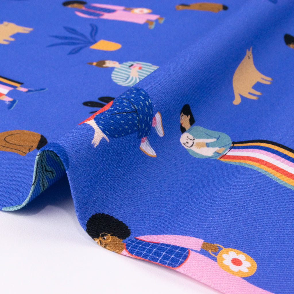 Jennifer Bouron - Cotton Viscose Twill - Cat People