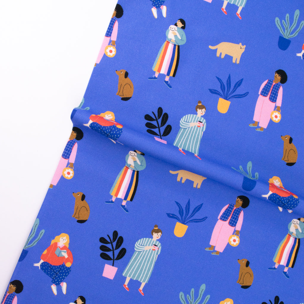 Jennifer Bouron - Cotton Viscose Twill - Cat People