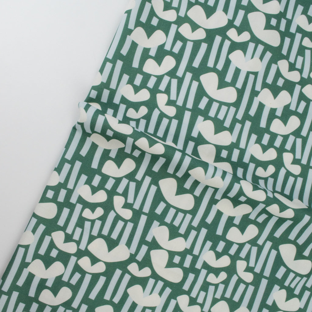 Jessica Nielsen - Cotton Viscose Twill - Sage Love