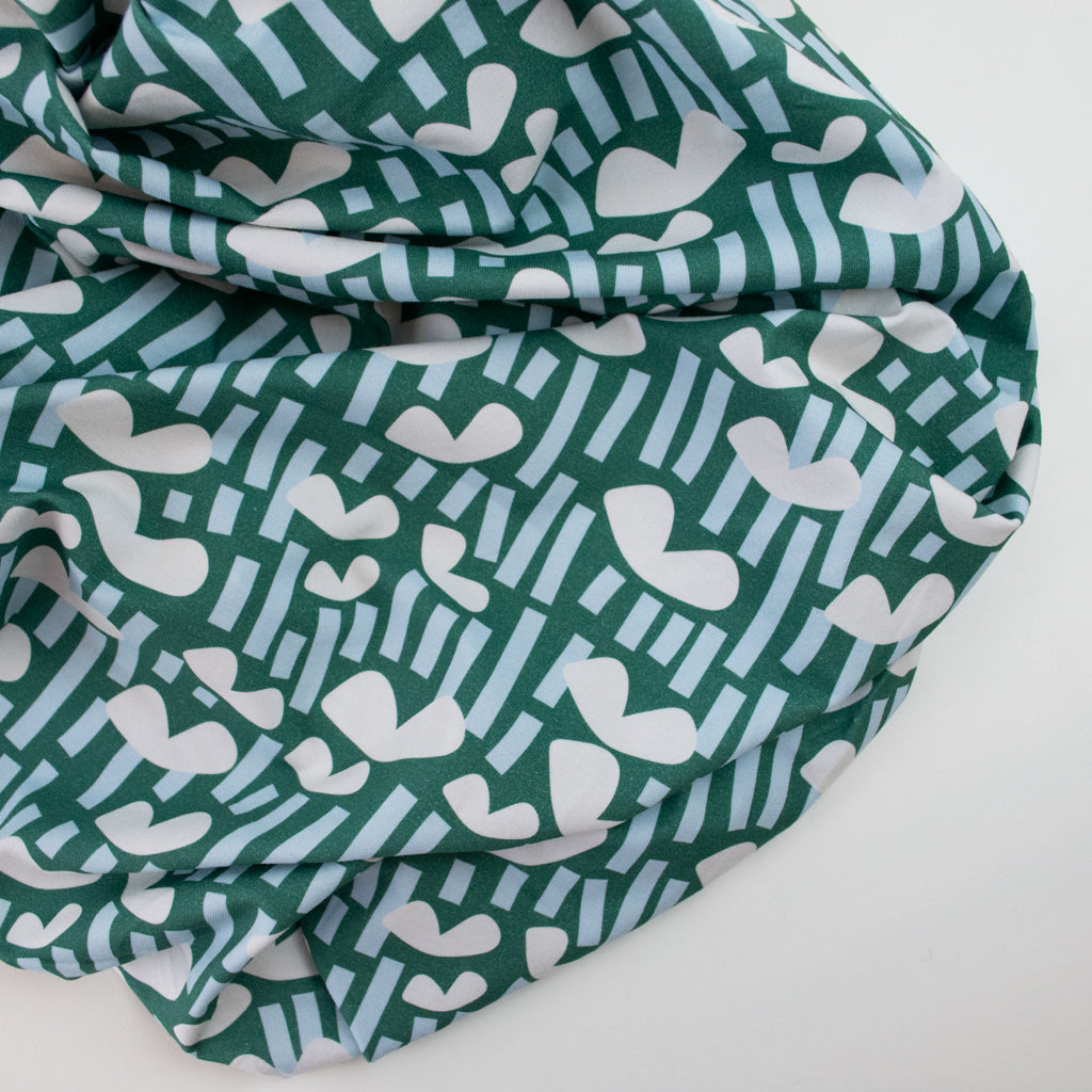 Jessica Nielsen - Cotton Jersey - Sage Love