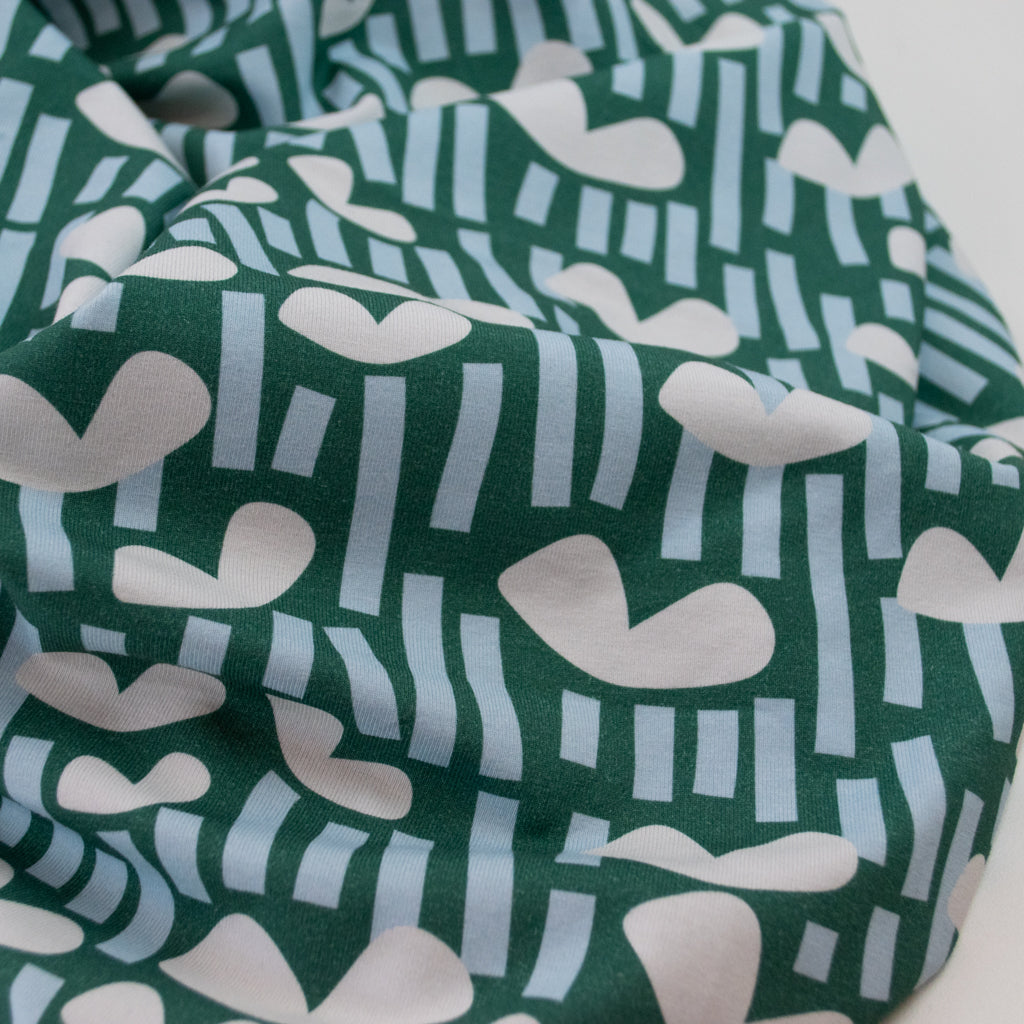 Jessica Nielsen - Cotton Jersey - Sage Love