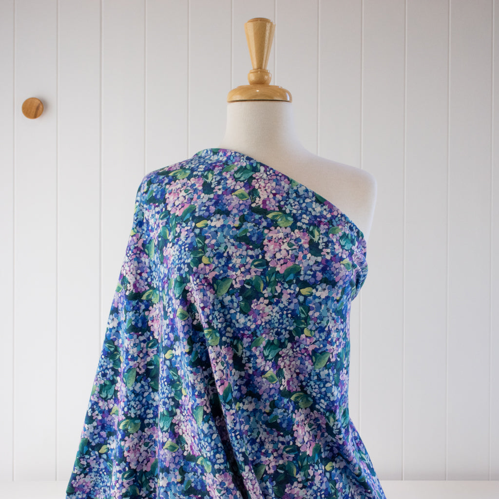 Johanna Ralph | Hydrangea Haze | Cotton Jersey